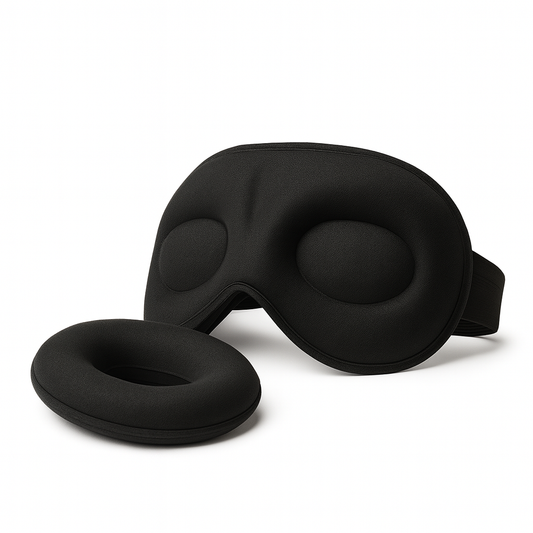 מסכת עיניים מרופדת לשינה עמוקה והרדמות מהירה