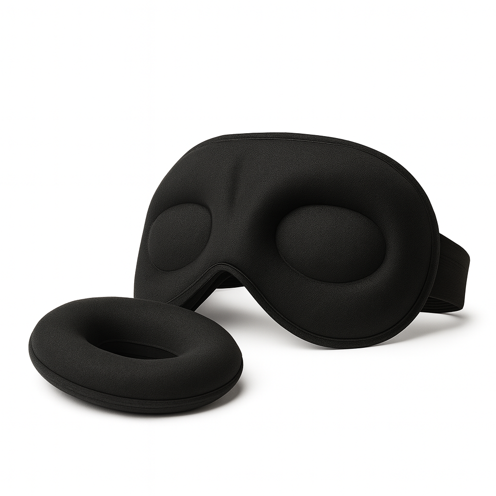 מסכת עיניים מרופדת לשינה עמוקה והרדמות מהירה